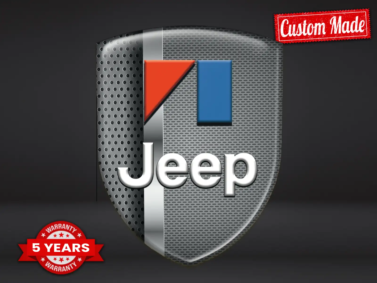 Jeep Adesivi Parabrezza su Misura Max Durevoli Pro Stile